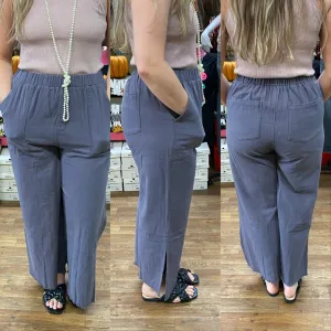 Easy Money Pants - Steel Grey