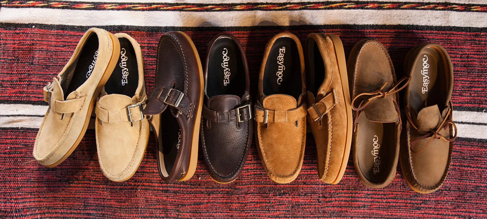 Easymoc Buckle - Sand Suede