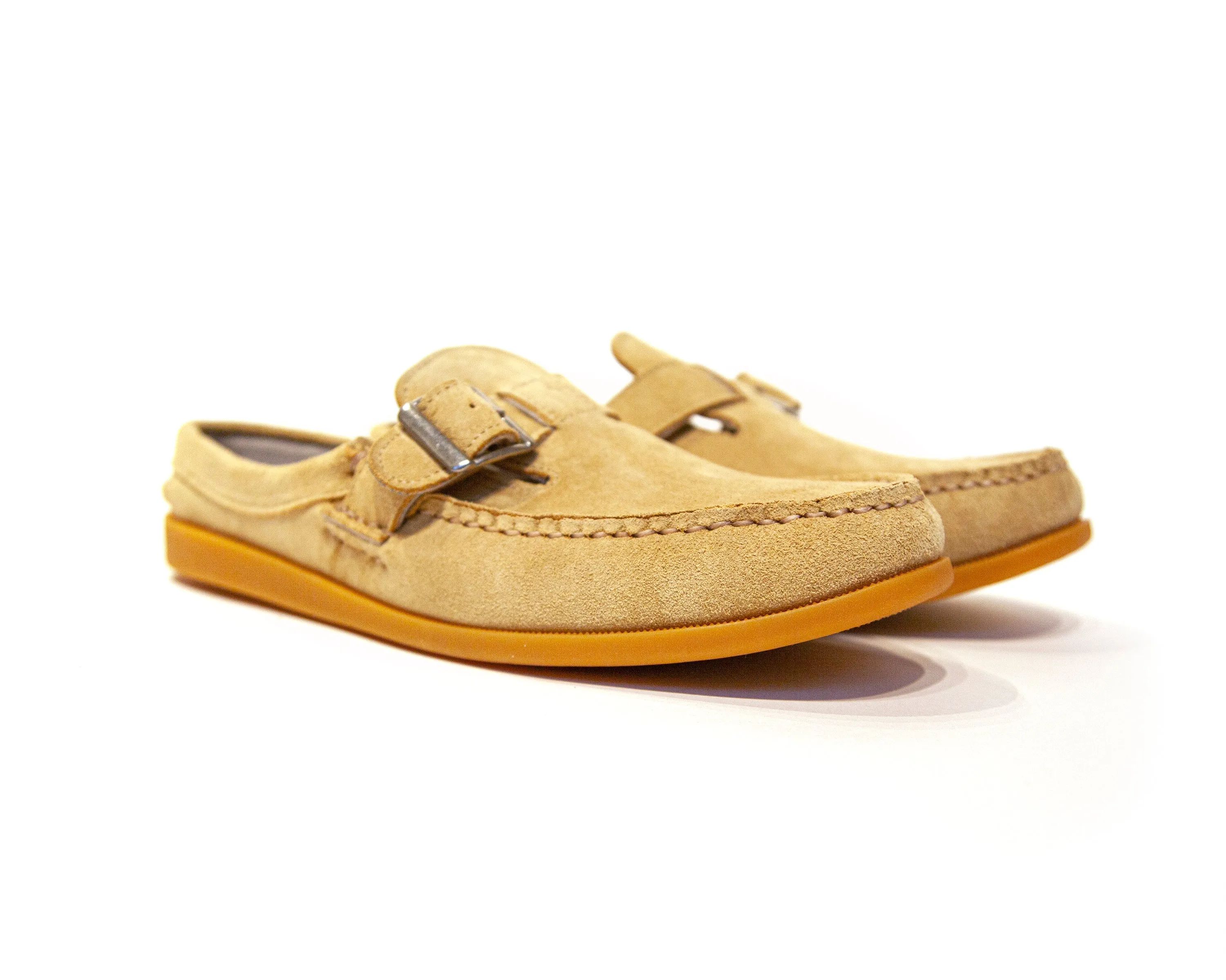 Easymoc Buckle - Sand Suede