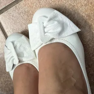 Elegant Leather Wedges Women High Heels