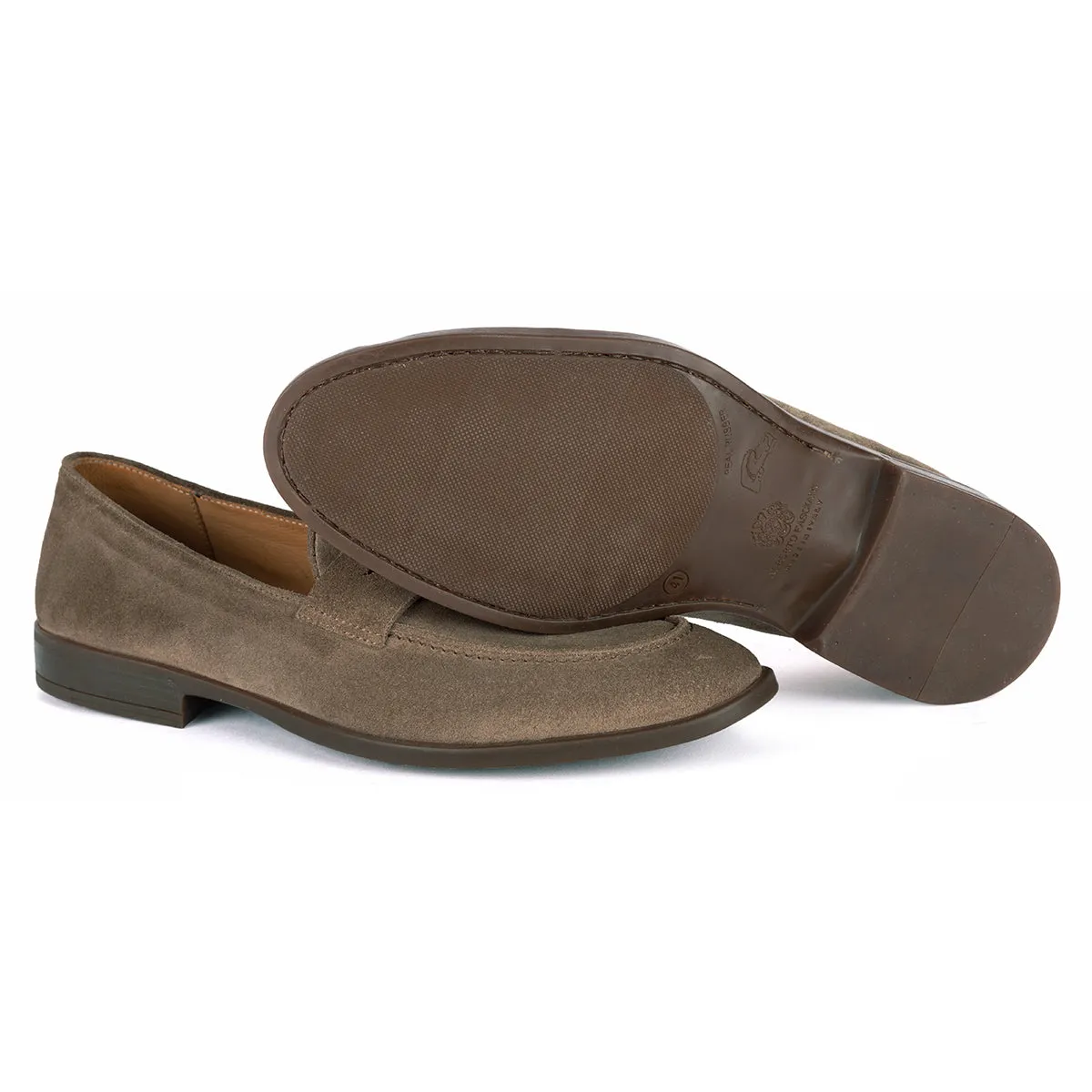 ESSENTIAL JASON 94092<br>Cocco brown loafers