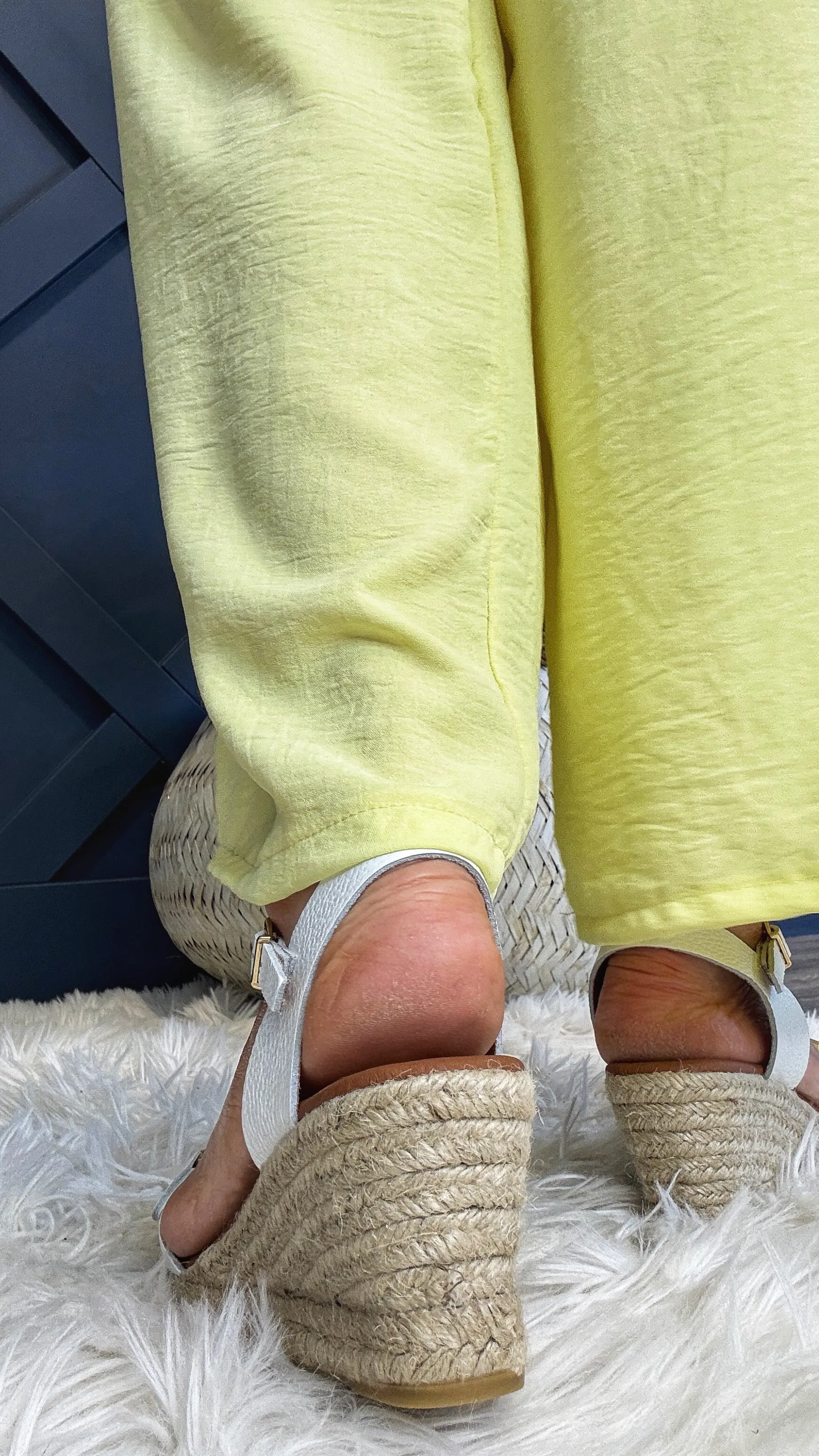 Fabia White Sandal