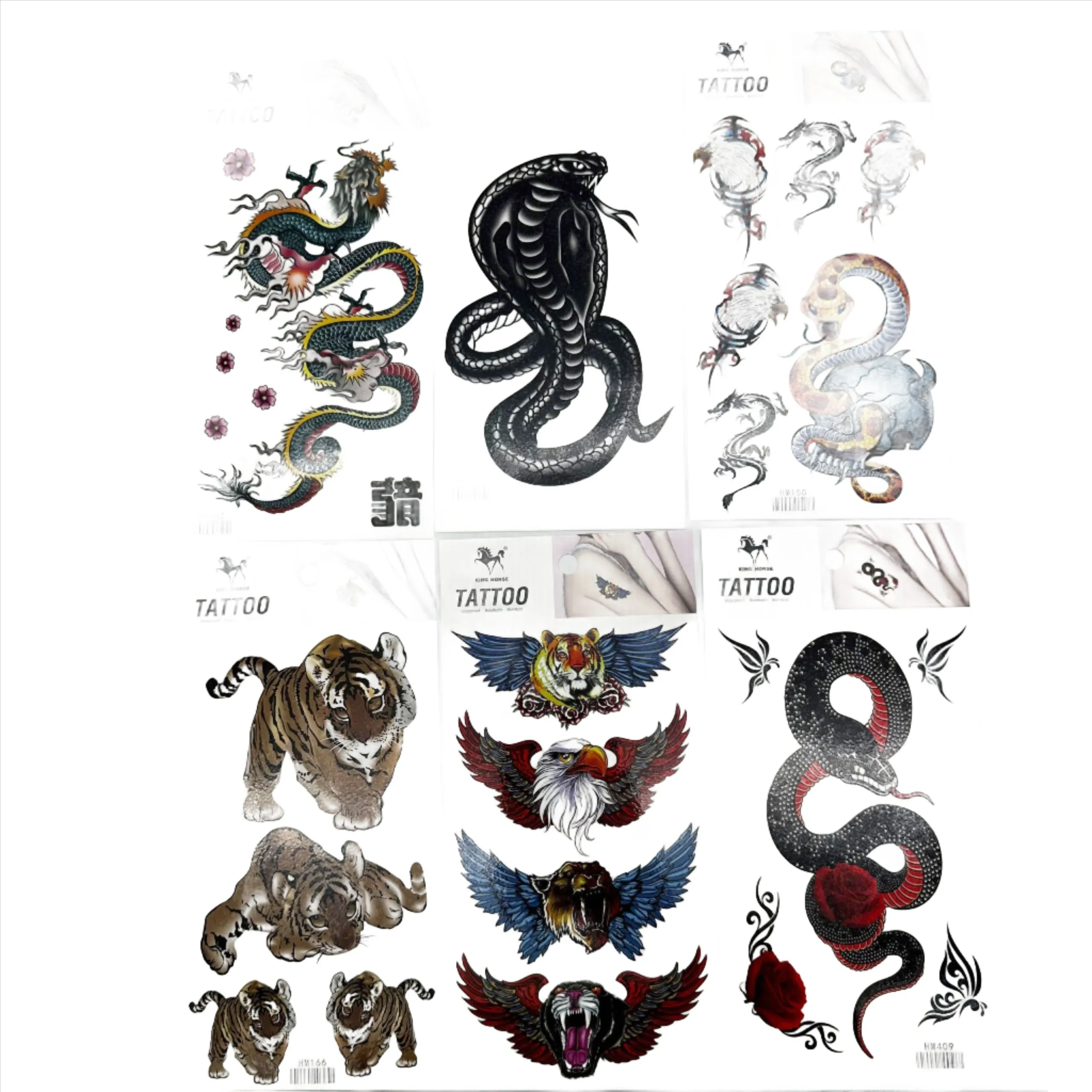 Fangs Tattoo – 20cm