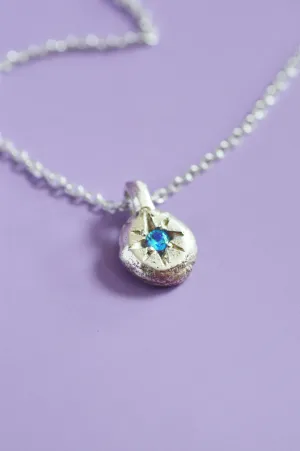 Fay Blue Topaz Pendant Silver