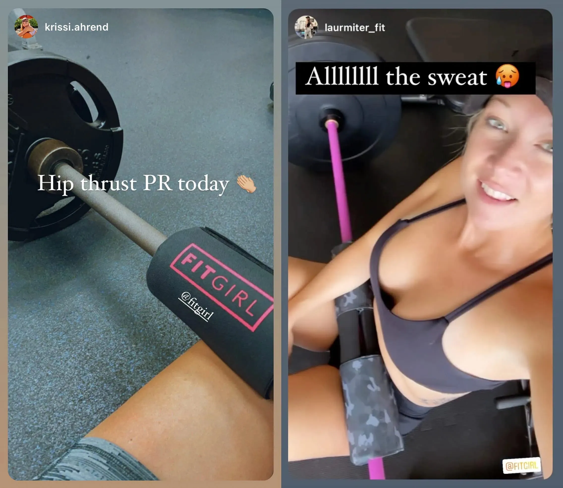 FITGIRL Squat & Hip Thrust Barbell Pad