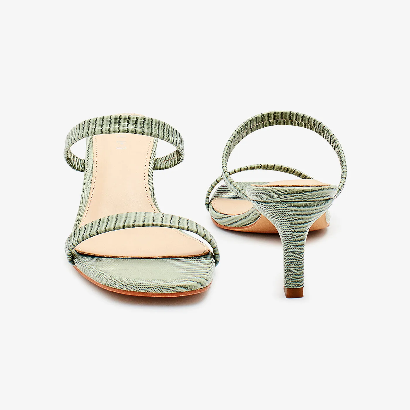 Flared Womens Heels