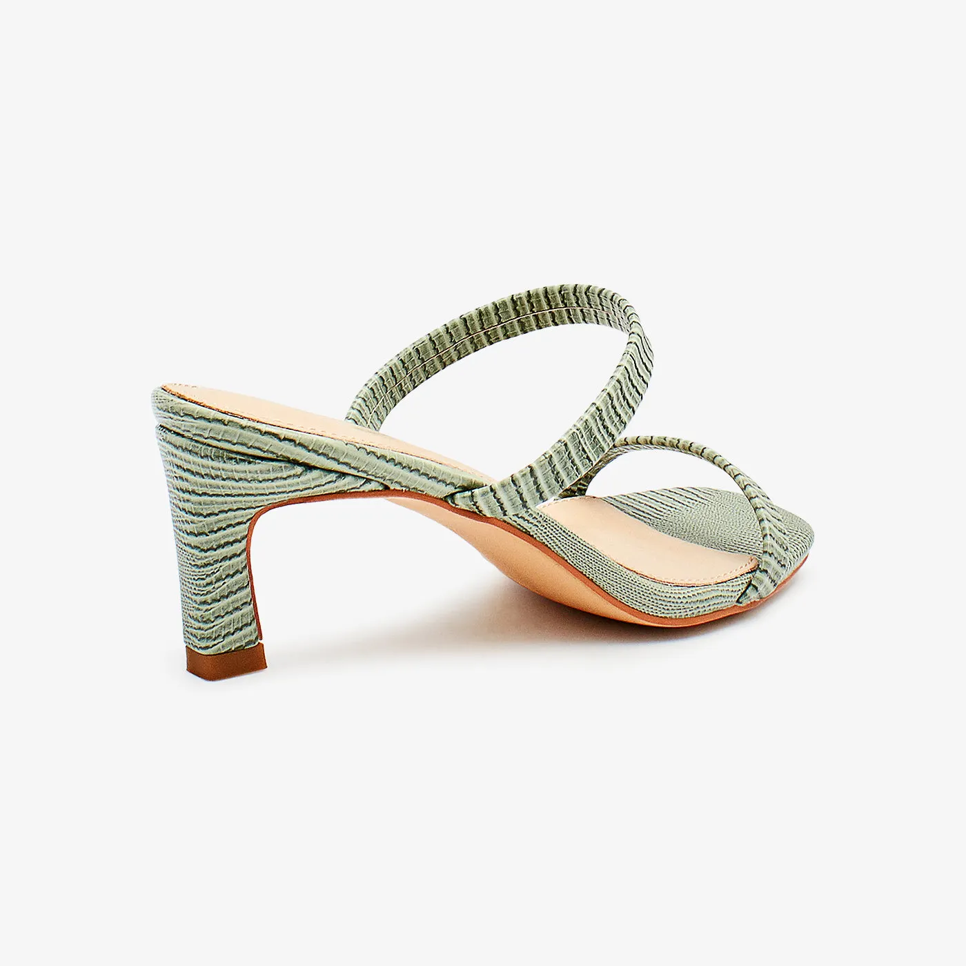 Flared Womens Heels