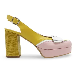 Fly London EVAH243FLY Nappalak Leather Women's Heels Sandals