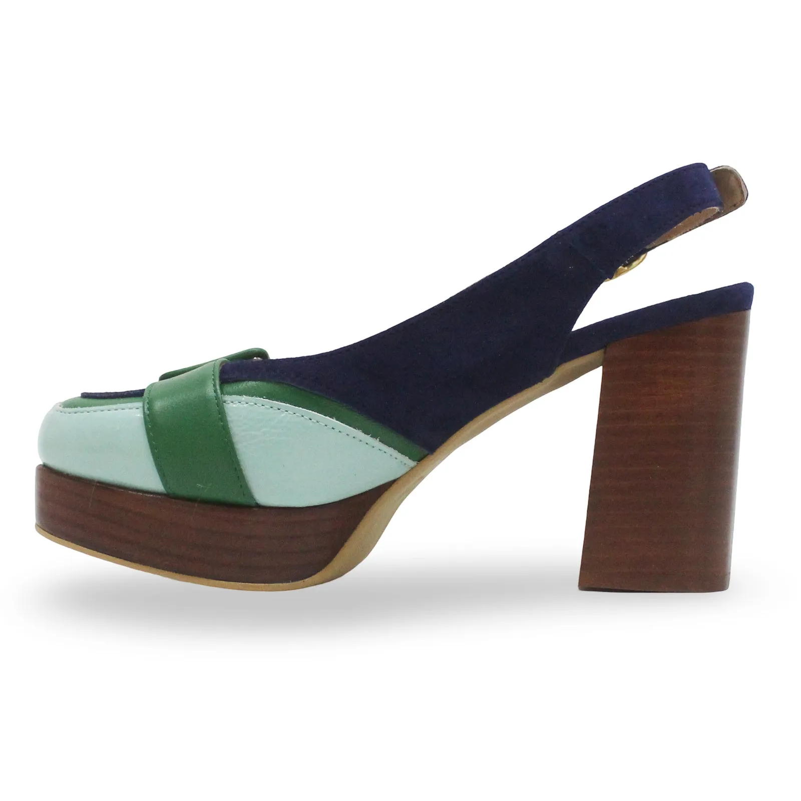 Fly London EVAH243FLY Nappalak Leather Women's Heels Sandals