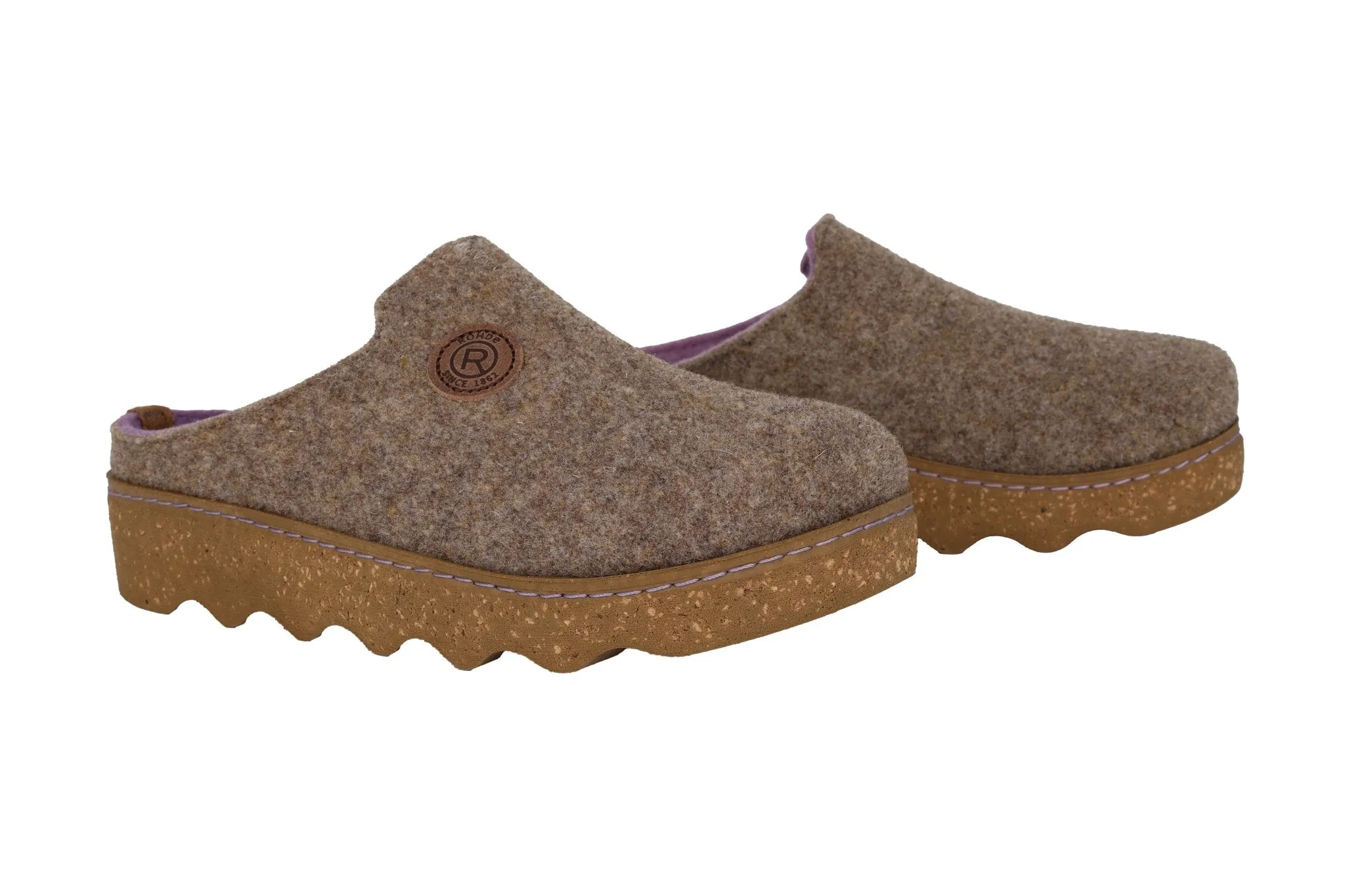 'Foggia-D' women's clog - Brown