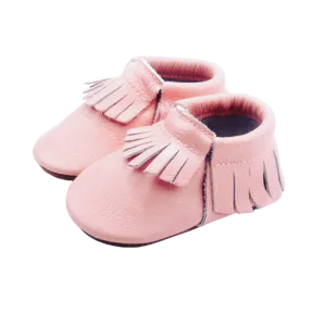 Frill Moccasins - Pink