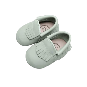 Frill Moccasins -  Sage