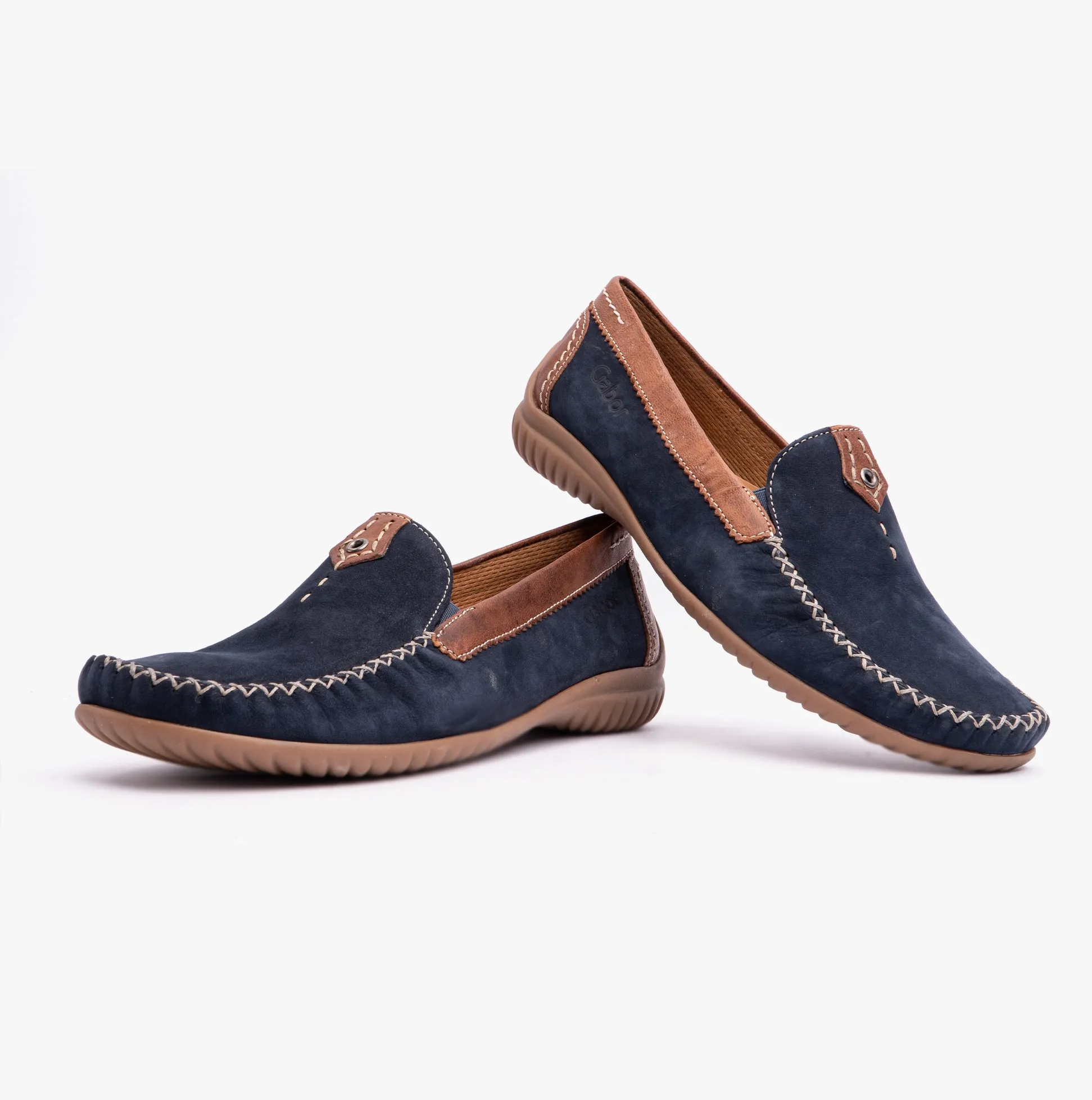 Gabor CALIFORNIA Womens Loafers Navy