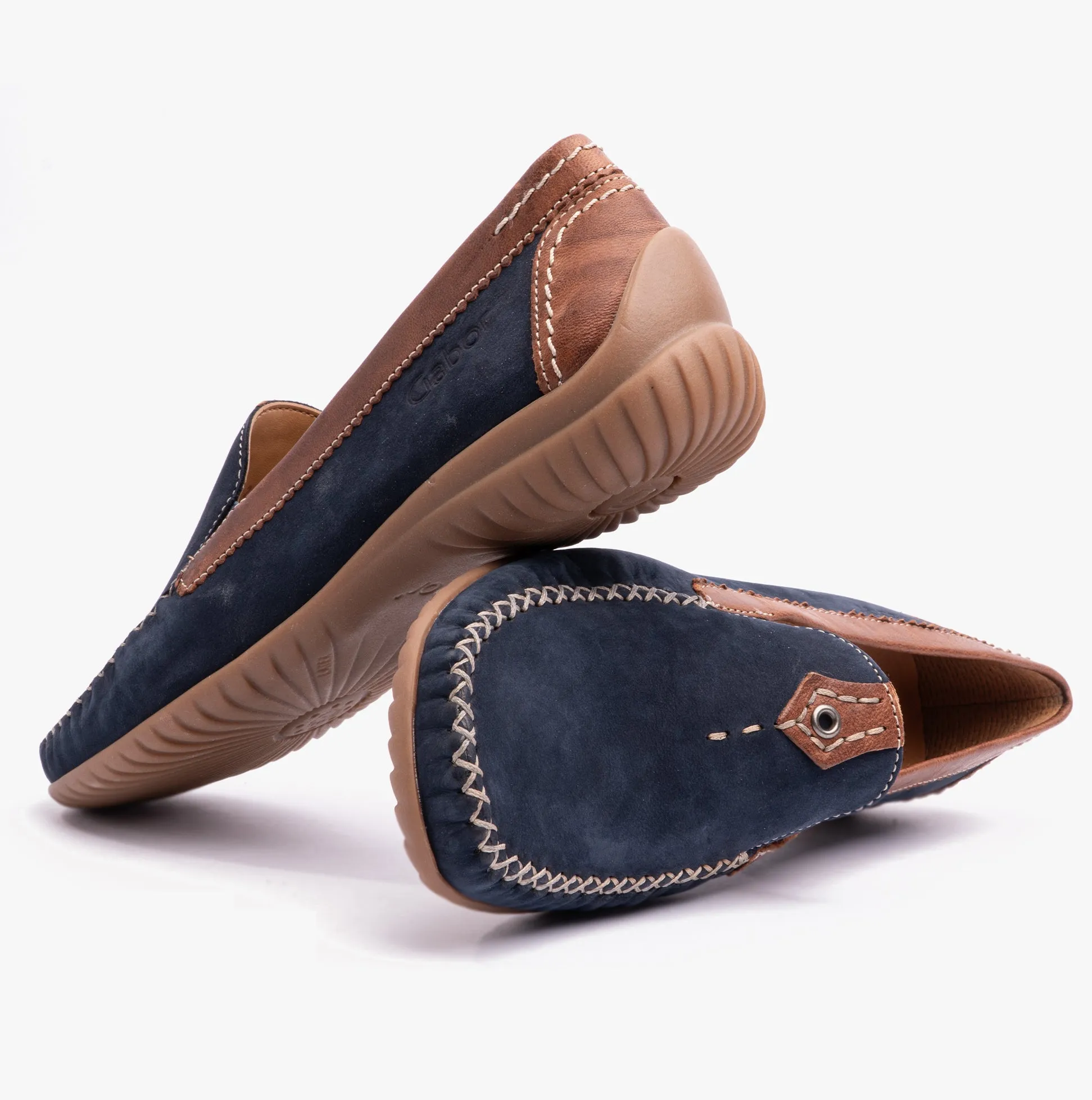 Gabor CALIFORNIA Womens Loafers Navy