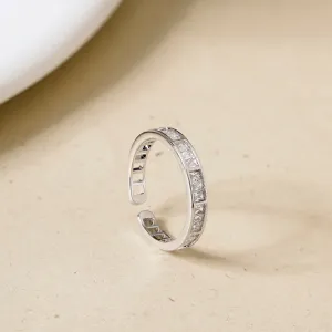 Gilded Glow Silver Luxe Ring