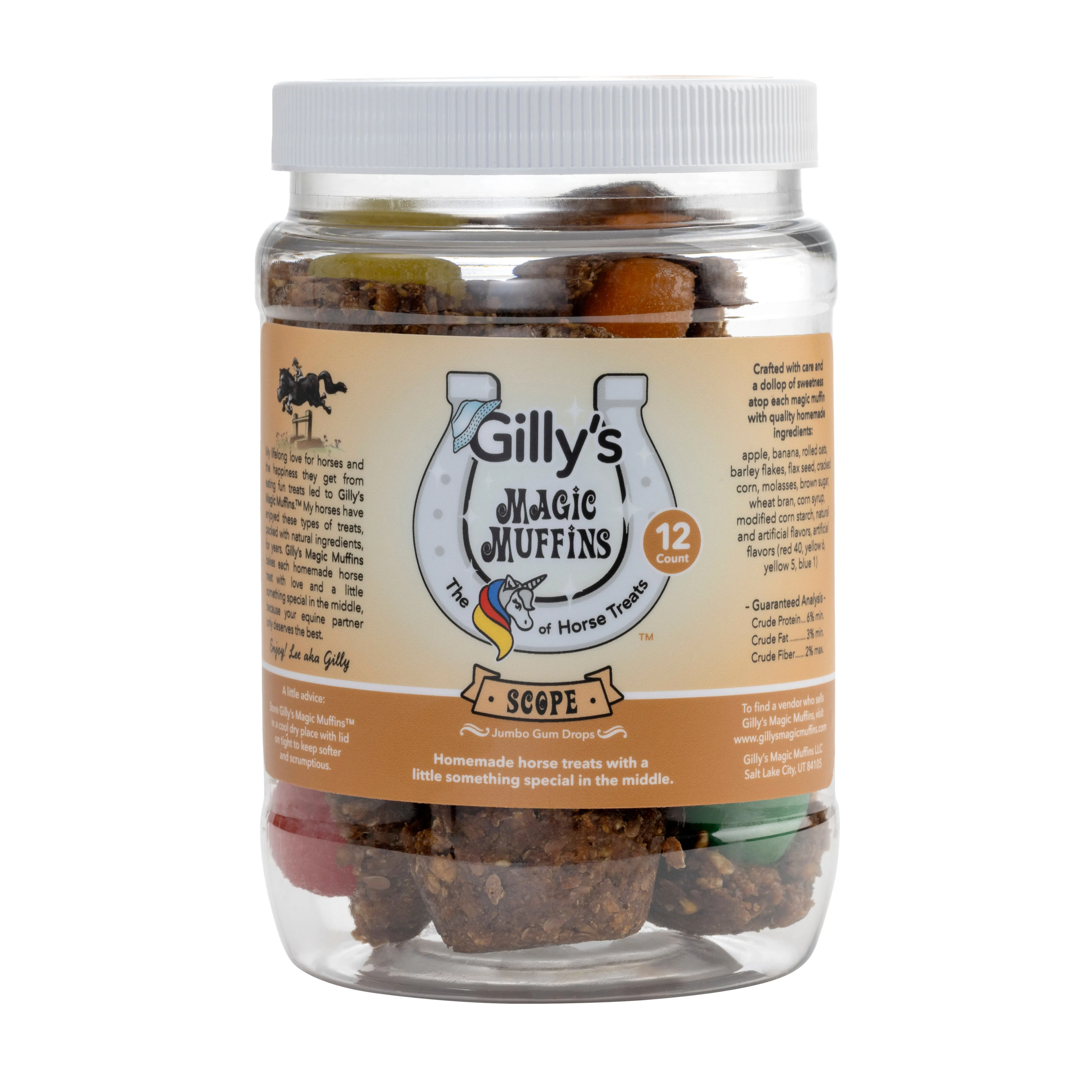 Gilly's Magic Muffins 12-ct jar