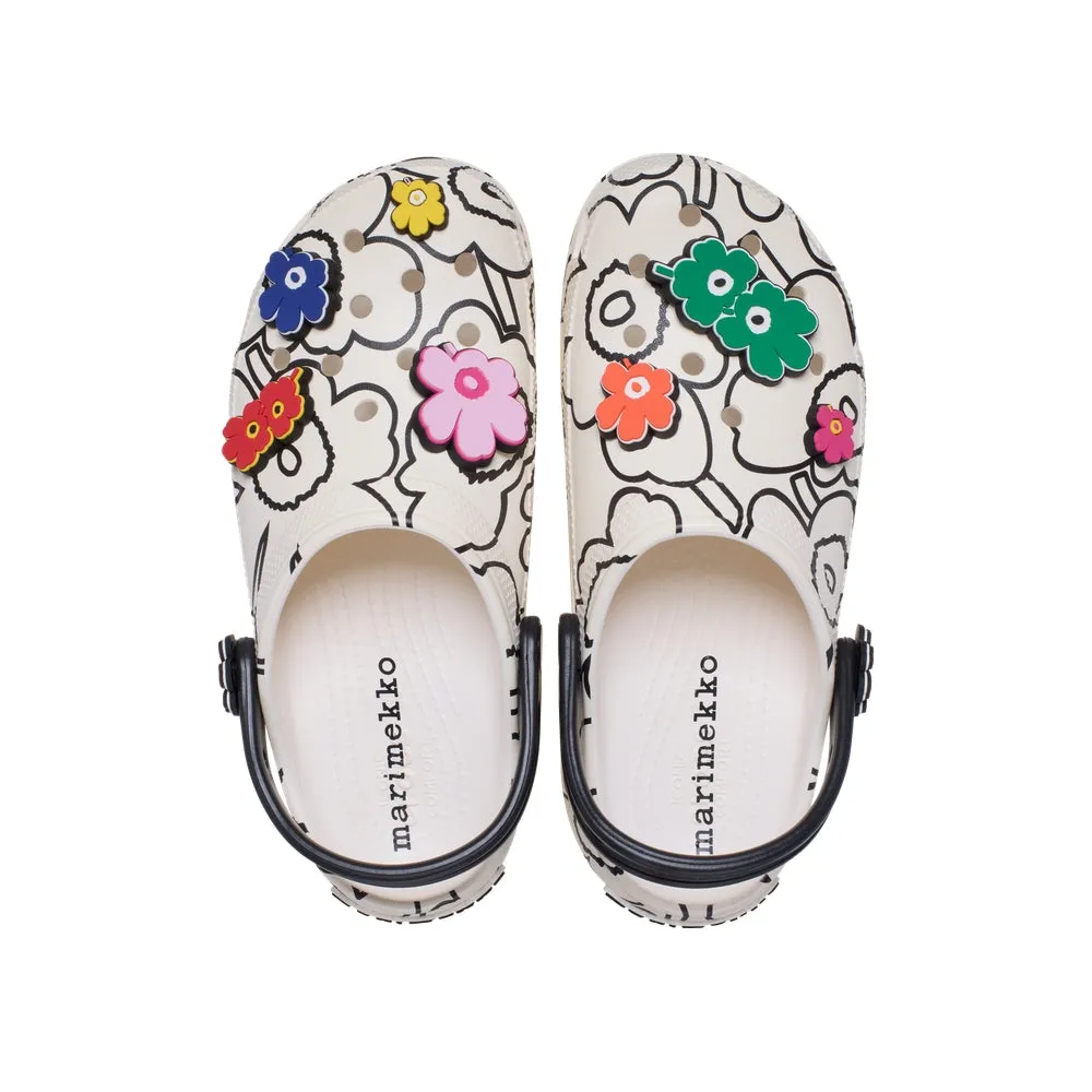 Giày Clog Nữ Crocs Classic Platform Marimekko
