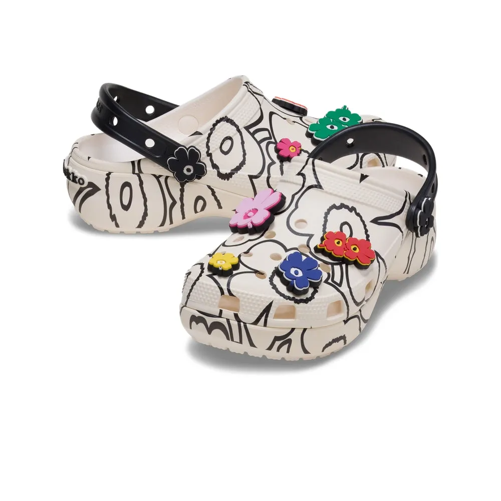 Giày Clog Nữ Crocs Classic Platform Marimekko