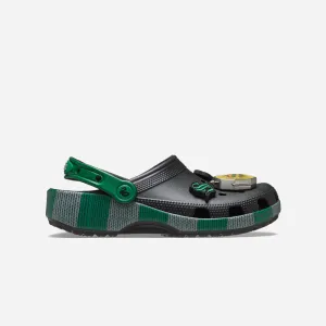 Giày Clog Unisex Crocs Classic Slytherin - Đen