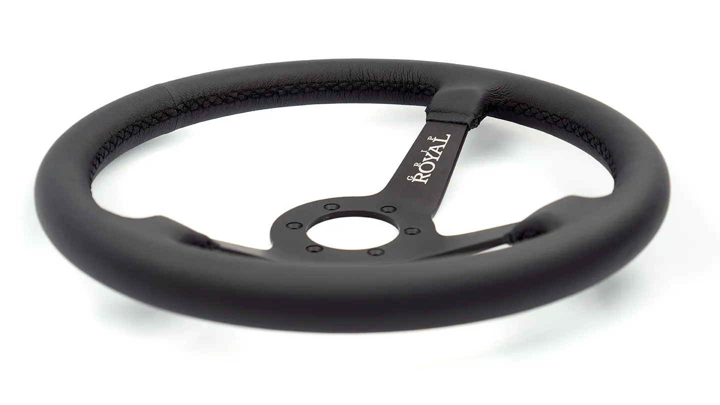 Grip Royal Steering Wheel - Leather Brute (Official Collab)