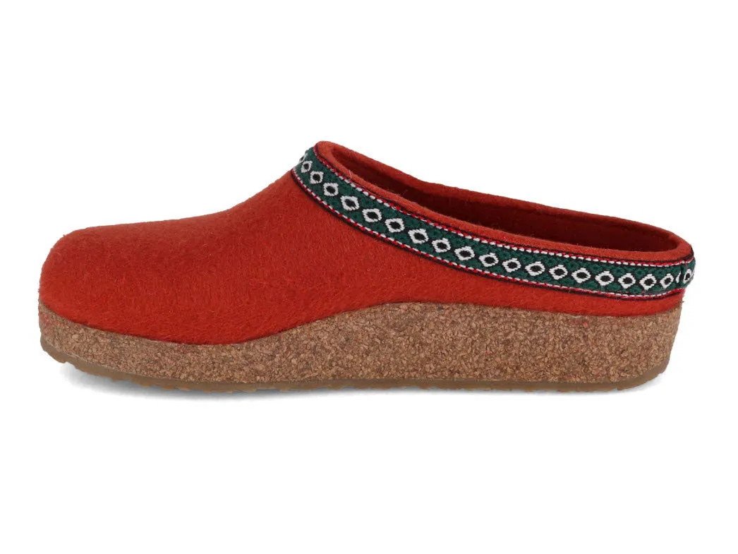 HAFLINGER Clog | Grizzly Franzl, Terracotta