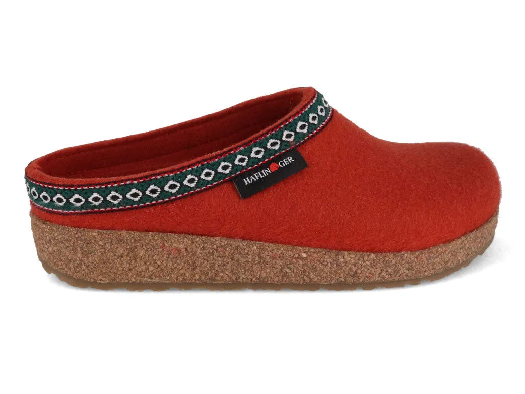 HAFLINGER Clog | Grizzly Franzl, Terracotta