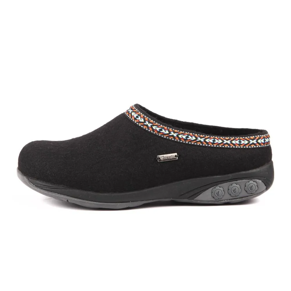 Heather Women's Indoor/Outdoor Wool Clog Slipper