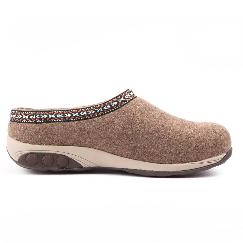 Heather Women's Indoor/Outdoor Wool Clog Slipper