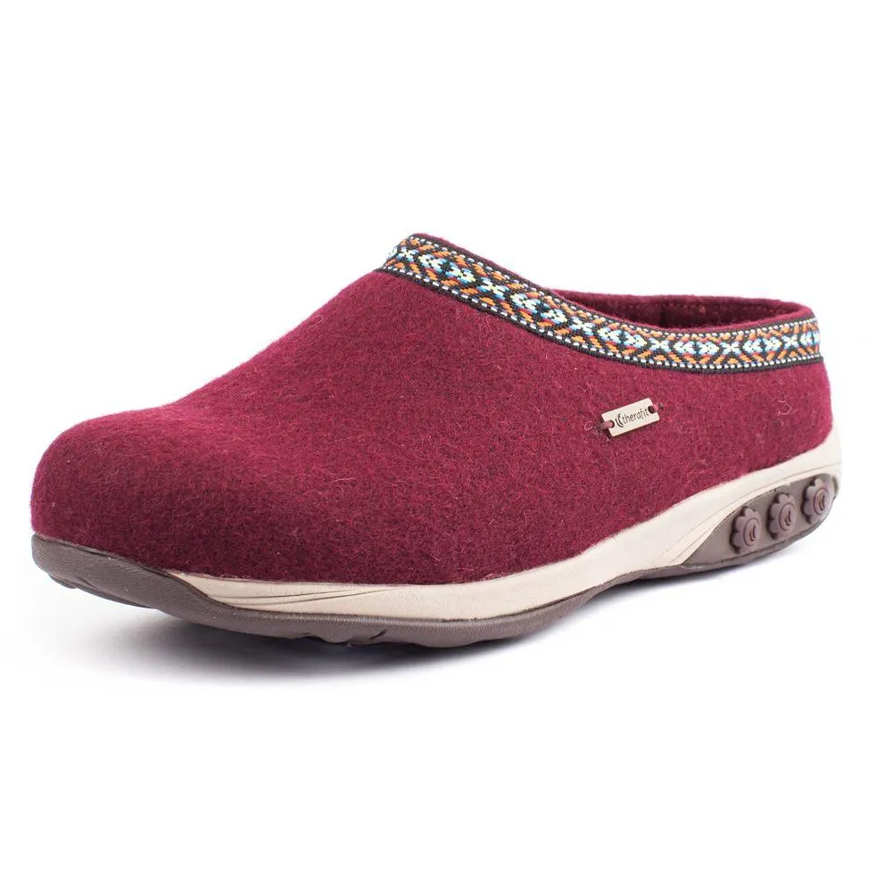 Heather Women's Indoor/Outdoor Wool Clog Slipper