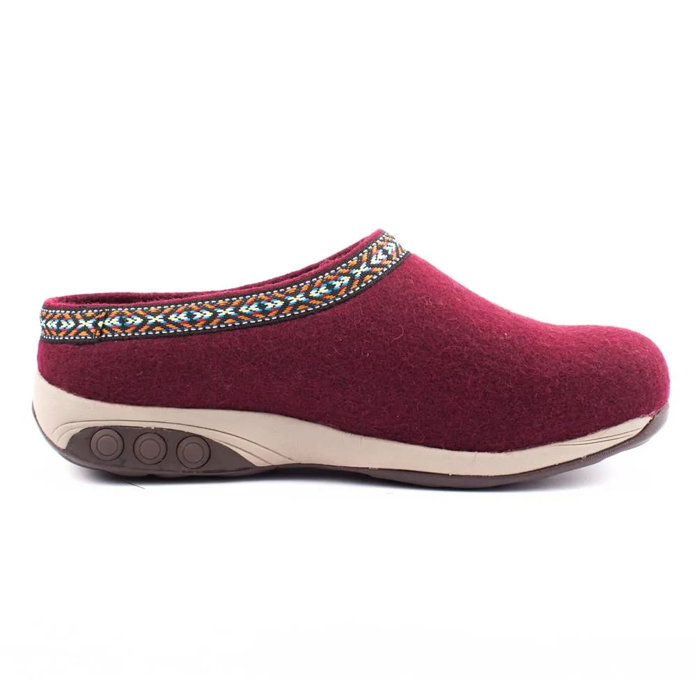 Heather Women's Indoor/Outdoor Wool Clog Slipper
