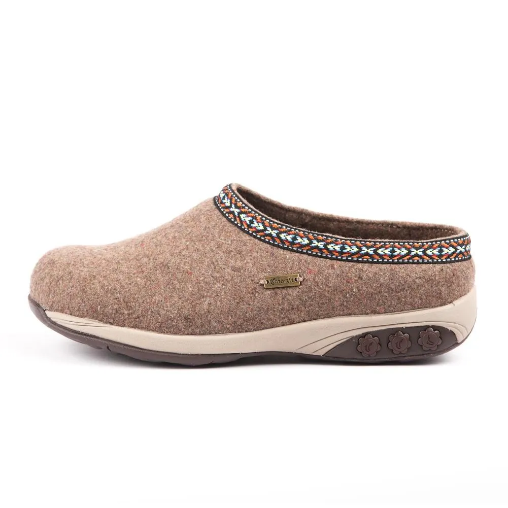 Heather Women's Indoor/Outdoor Wool Clog Slipper