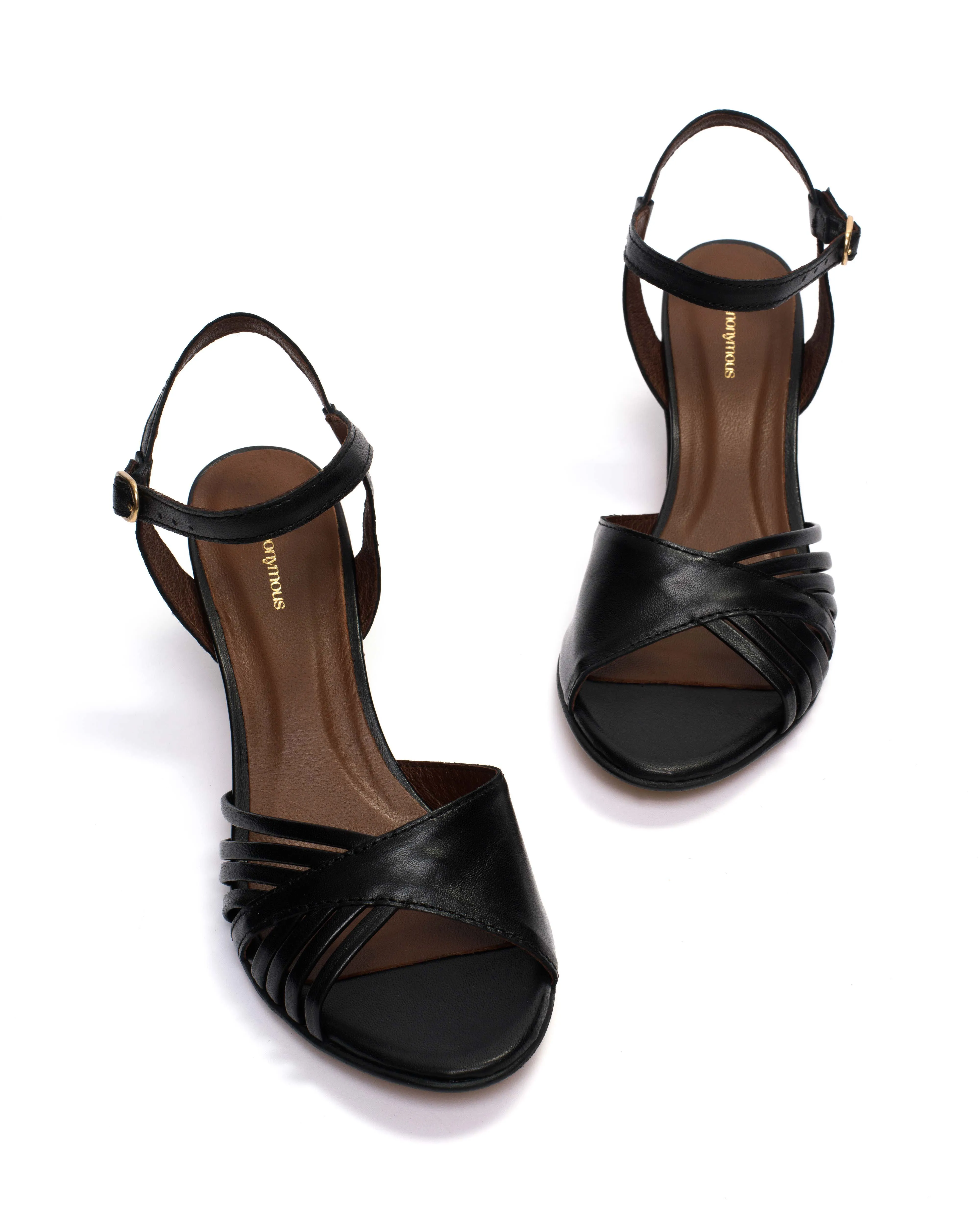 Hermine Shiny lamb Black