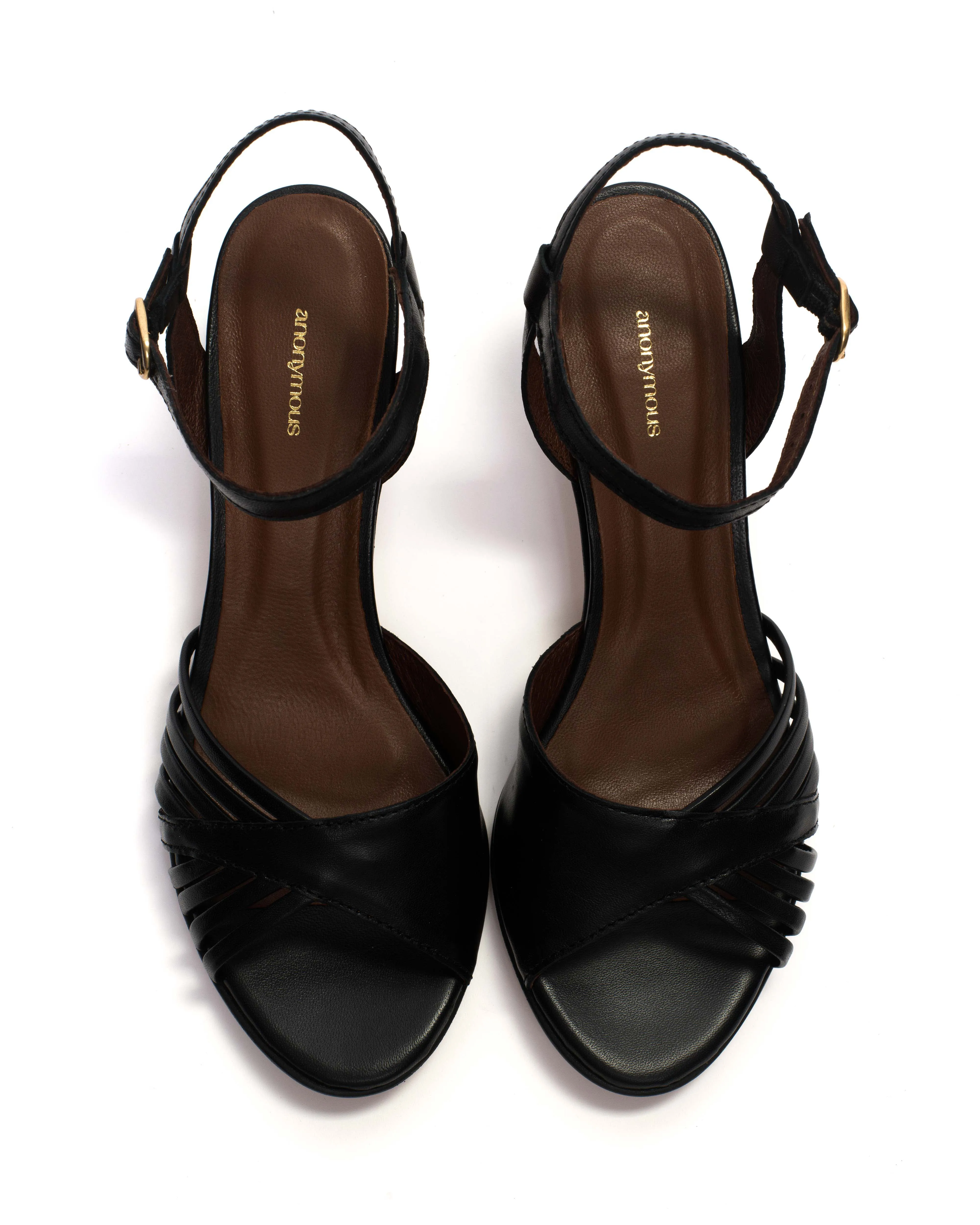 Hermine Shiny lamb Black