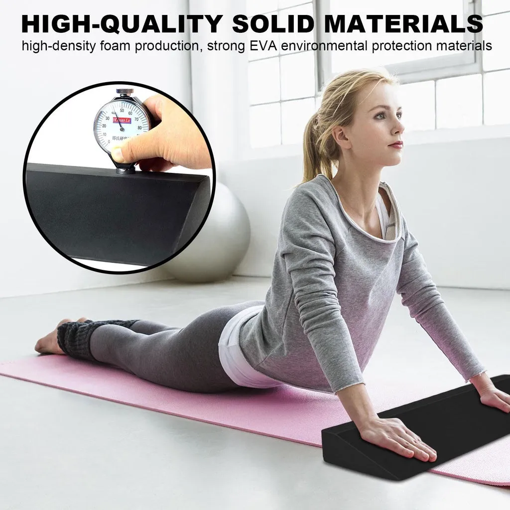 High Quality EVA Yoga Wedge Block – Lightweight Incline Slant Board for Squats, Foot Support, Deadlifts & Pilates, Durable Foam Exercise Prop