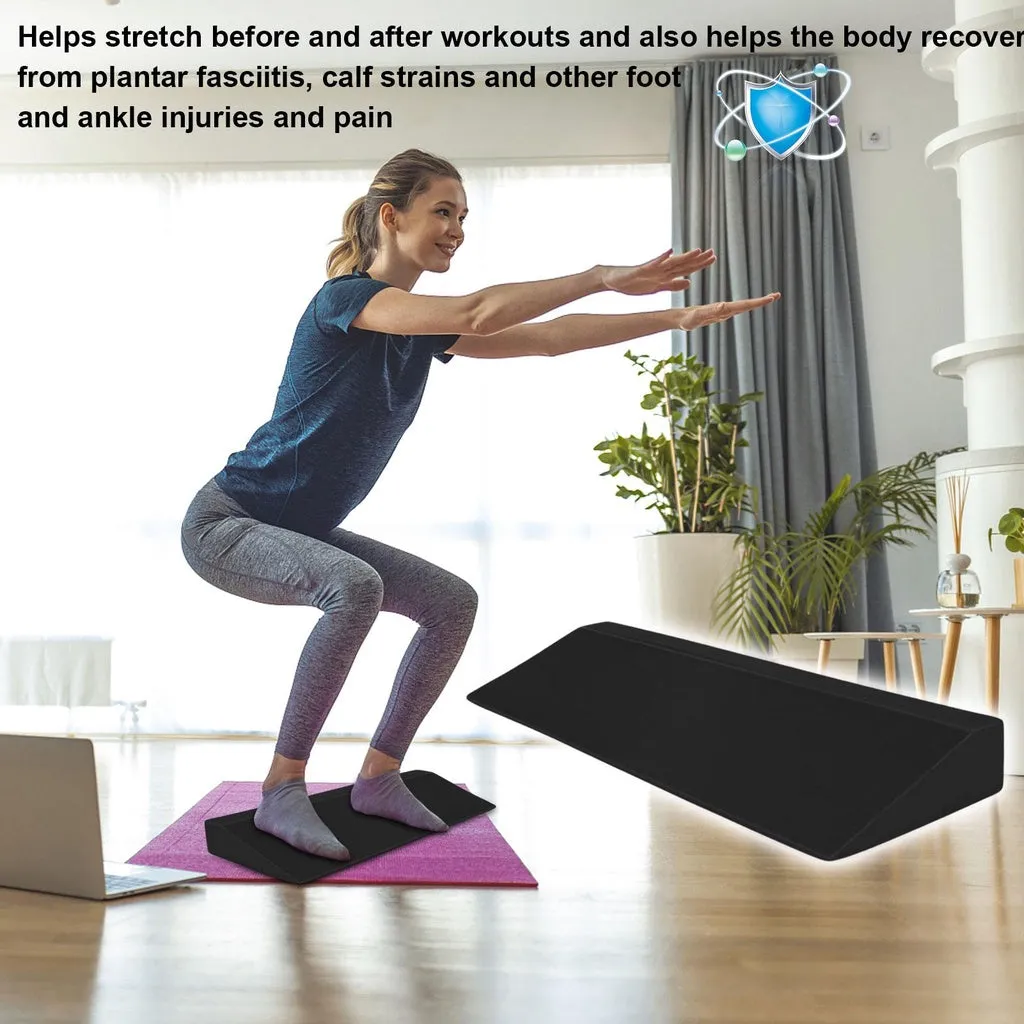 High Quality EVA Yoga Wedge Block – Lightweight Incline Slant Board for Squats, Foot Support, Deadlifts & Pilates, Durable Foam Exercise Prop