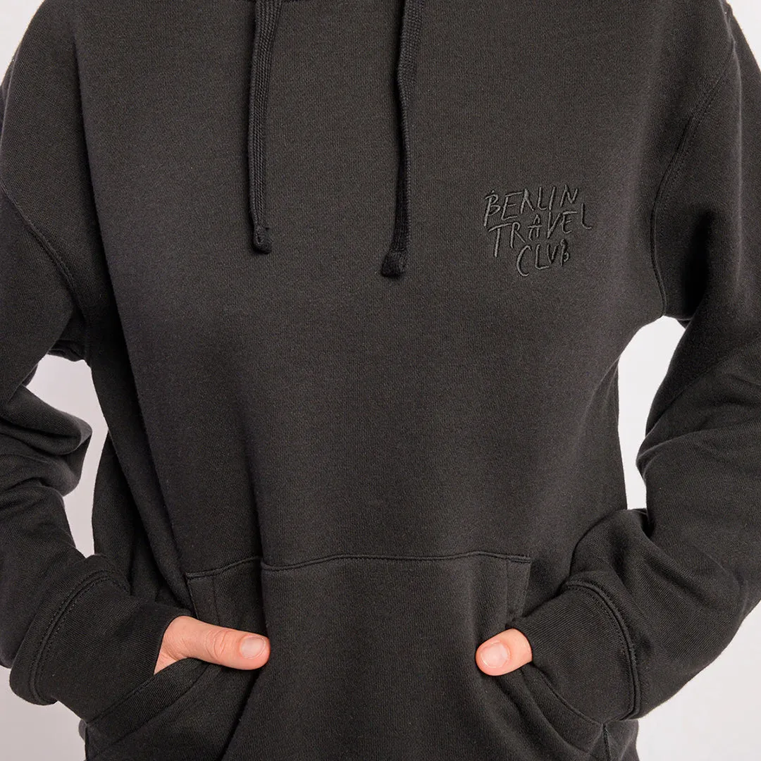 Hoodie “Berlin Travel Club” - black