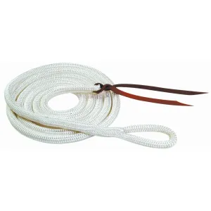Horsemanship Training Lead No Clip White