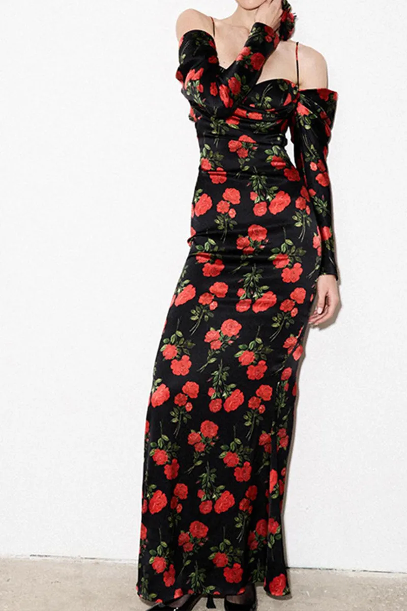 HWT1072 Midnight Garden Dress