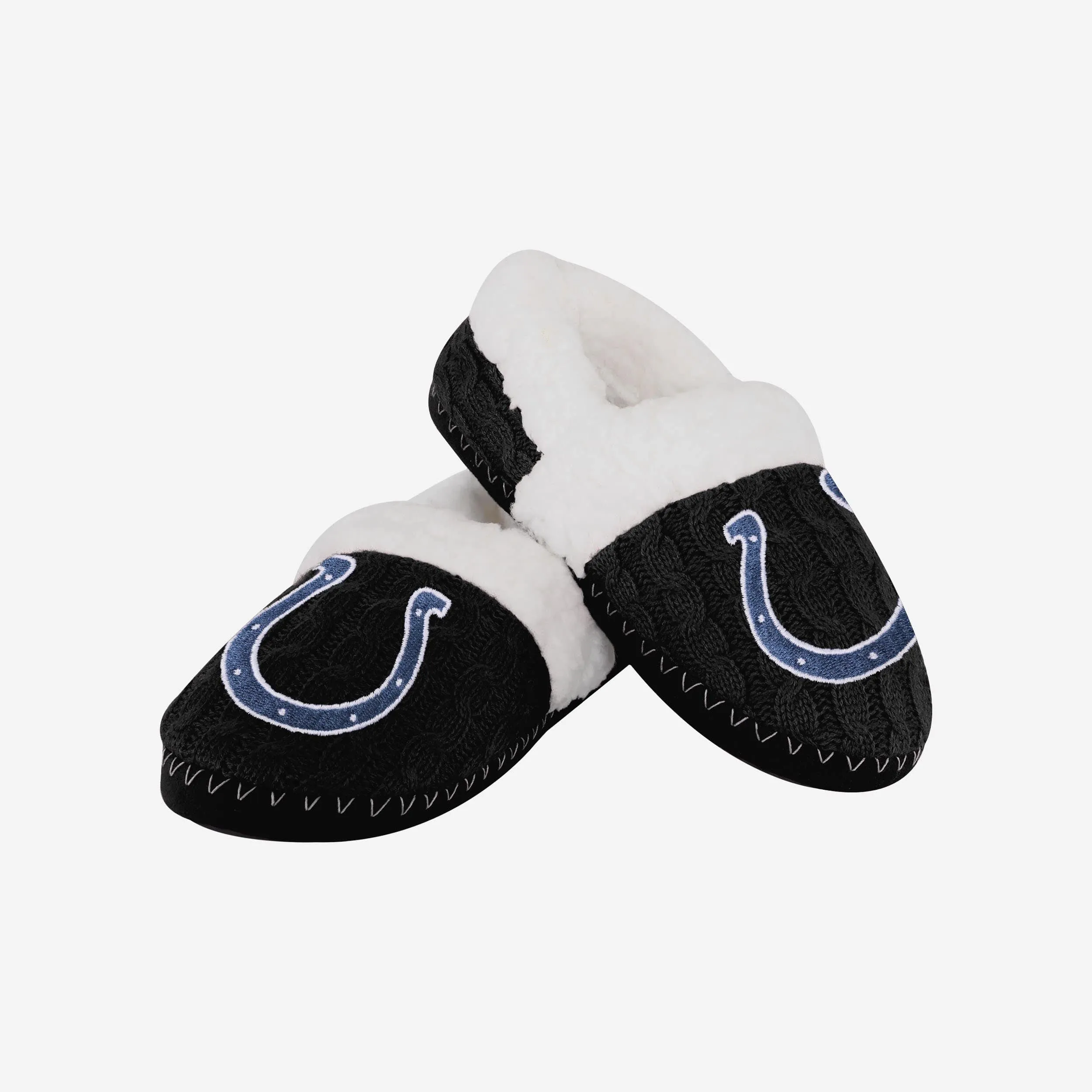 Indianapolis Colts Womens Team Color Moccasin Slipper