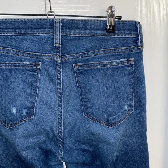 J Crew Toothpick Distressed Jeans
