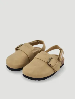Keedo Boys Suede Clogs