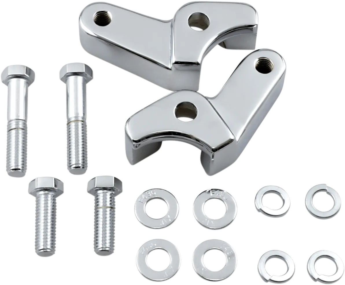 LA Choppers LA-7590-06 Rear Lowering Kit - Chrome