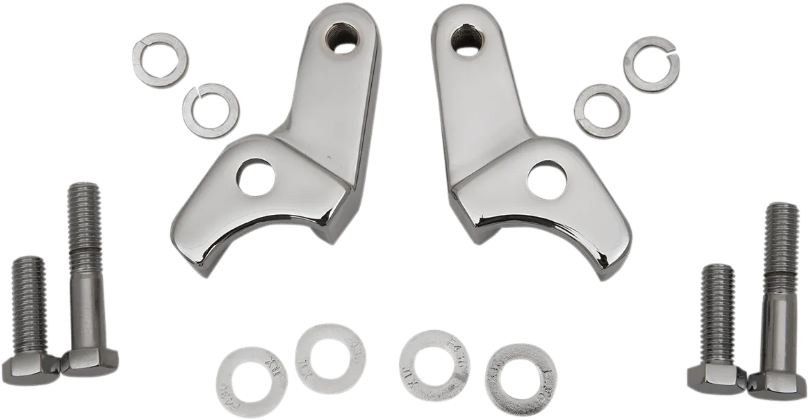 LA Choppers LA-7590-06 Rear Lowering Kit - Chrome