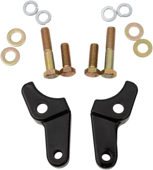 LA Choppers LA-7590-06B Rear Lowering Kit - Black