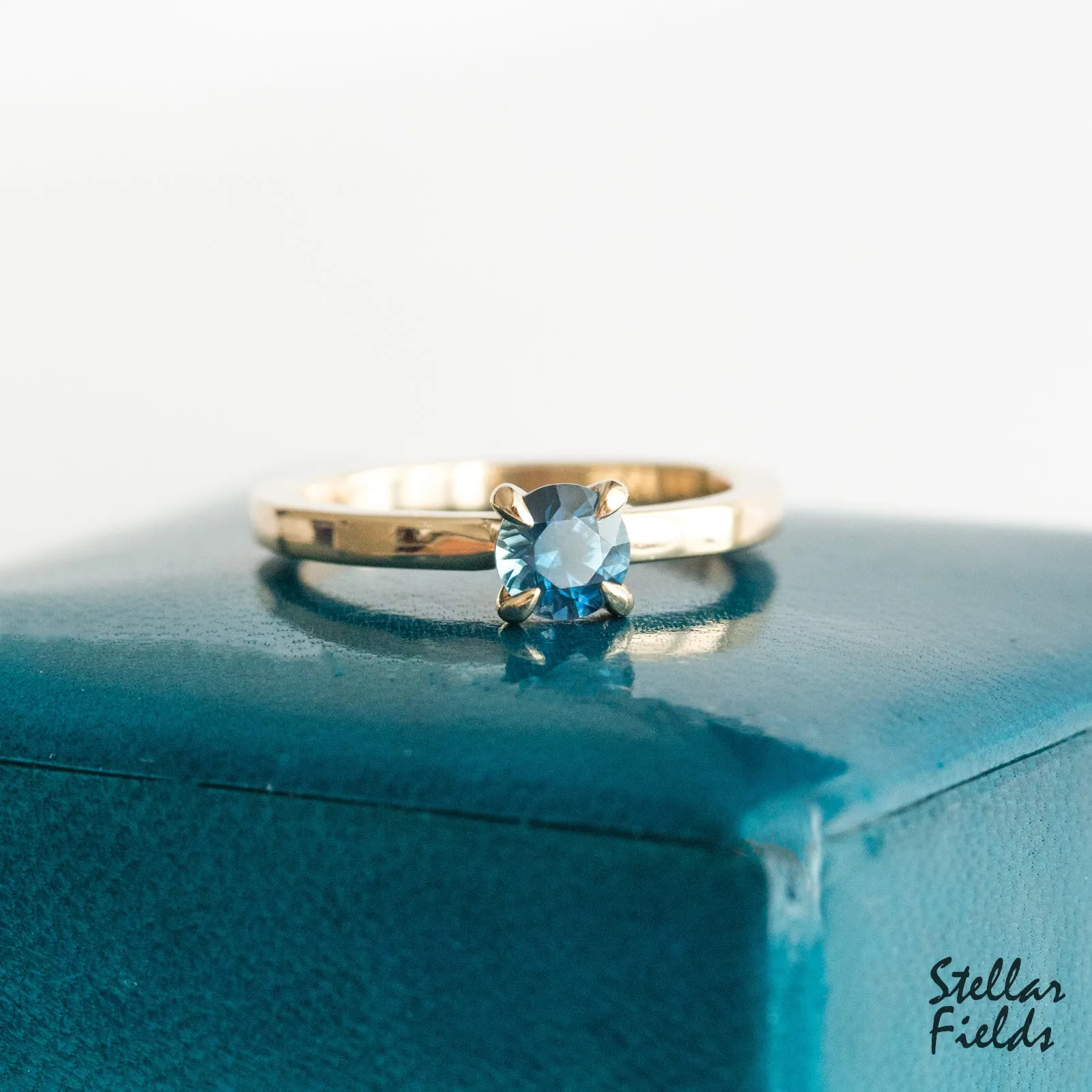 Lab Diamond Prong Engagement Ring Solitaire Modern Minimal