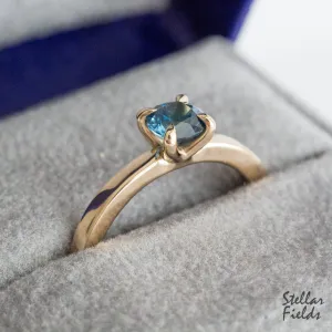 Lab Diamond Prong Engagement Ring Solitaire Modern Minimal