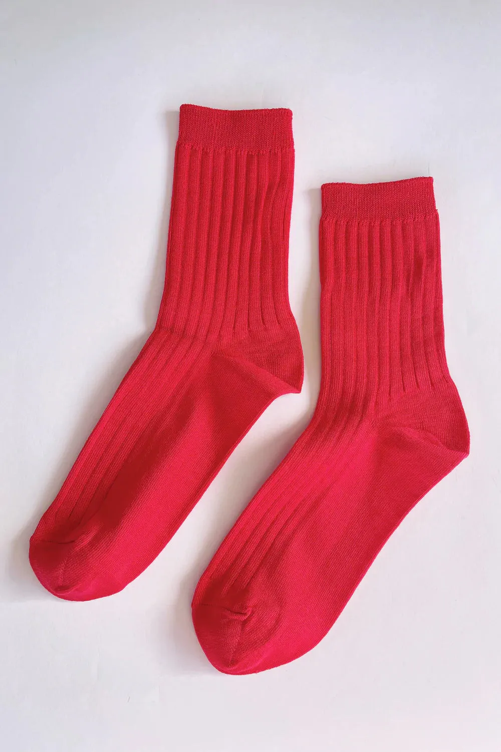 Le Bon Shoppe Classic Red Her Socks