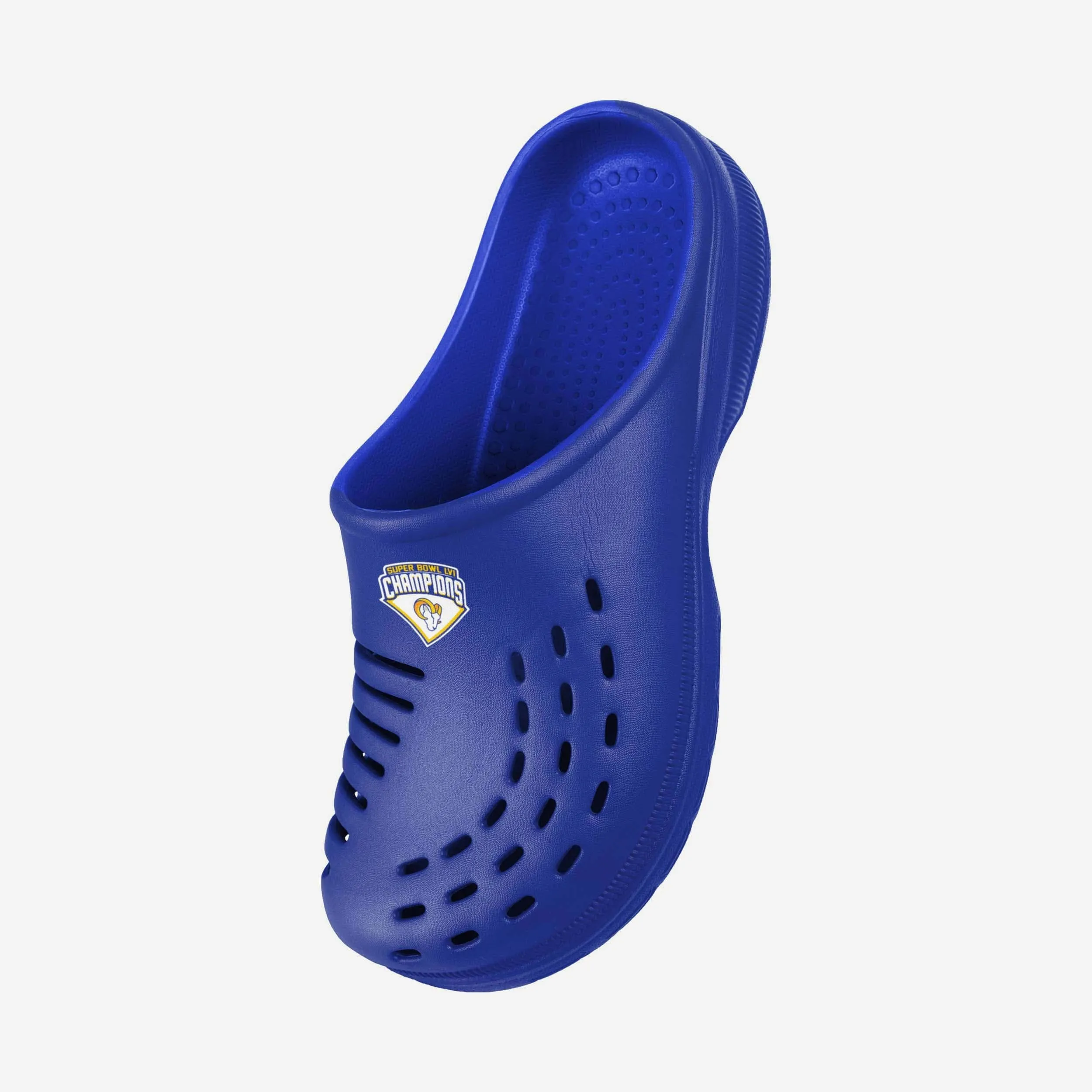 Los Angeles Rams Super Bowl LVI Champions Womens Clog