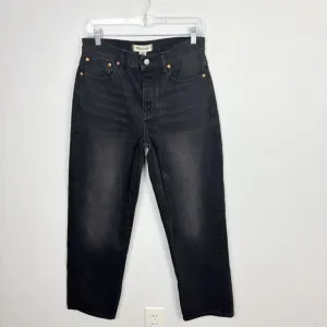 Madewell Low-Slung Straight Jeans Kent Wash Size 26