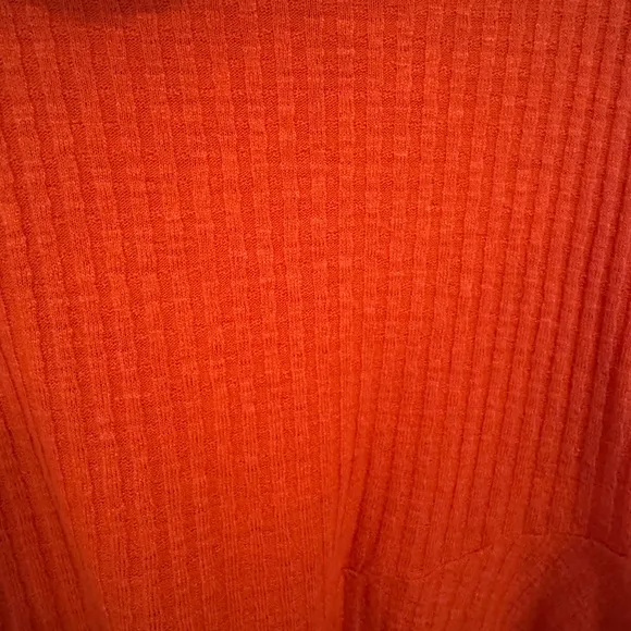 Maeve Anthropologie Coral Cowl Neck Sweater size Small Small
